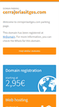 Mobile Screenshot of cerrajeriasitges.com